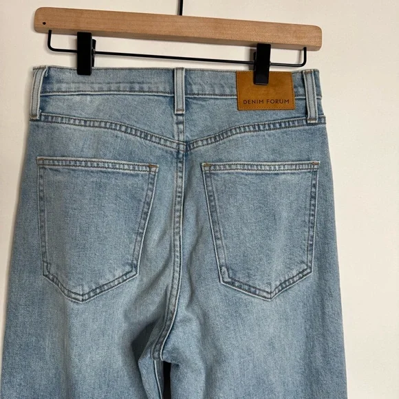 Aritzia Denim Forum THE YOKO HIGH RISE SLIM 30L Jean size 27 - Picture 8 of 12